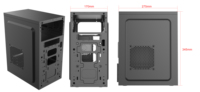 Computer RGB Gaming Gamer Pc OEMTower Case Full-Tower Aluminum PC Desktop with USB Front Ports Micro ATX Motherboard Supported