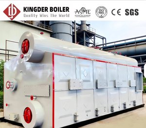 Chaudière à vapeur au gaz SZS écoénergétique 35 tonnes/h 1,25 MPa, <span class=keywords><strong>entretien</strong></span> facile avec porte anti-explosion pour usine de traitement des déchets - Product Image 2