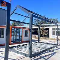 Bâtiment de bureau préfabriqué économique en acier galvanisé de 20 pieds, assemblable, prix usine, empilable jusqu'à 40 pieds