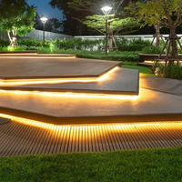 Sls50 Lumières décoratives imperméables super lumineuses pour l'extérieur, lumières solaires à LED en bande pour la cour, le jardin et l'ambiance du balcon