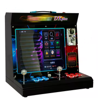 Mini borne d'arcade portable à monnayeur, jeu de combat classique, version espagnole et japonaise, 220V, 2 joueurs, personnalisable