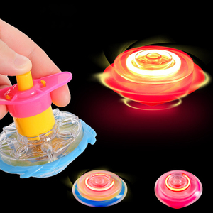 Bouncing Light Up Toy Spinner Toy pour enfants Battle Top en plastique avec lumière et musique Flash Led Spinning Top - Product Image 2