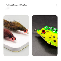 Autocollants 3D Bioniques en Époxy pour Yeux de Poisson, Auto-adhésifs, Simulant des Yeux pour la Fabrication de Mouches de Pêche, la Confection de Leurres et les Accessoires de Pêche DIY – Vente en Gros