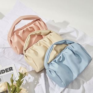 Bolso de Mano de Moda para Mujer, Bolsa de Cosméticos de Nailon PU Plisado, Fábrica BSCI - Product Image 3