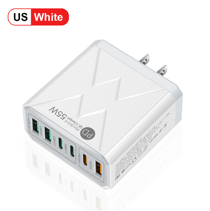 White US Fast Charger