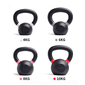 Venta al por mayor por encargo Pesa Rusa Kettlebell <span class=keywords><strong>Set</strong></span> 8kg 10kg 12kg 16kg 20kg 24kg Pesos libres - Product Image 4