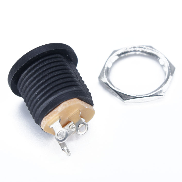 Черный пластик 5,5 мм 2,5 мм Pcb Dip 3 Pin 2,1 мм/2,5 мм Dc-005 2,1X5,5 мм электрическая вилка/Dc разъем питания 5,5*2,1