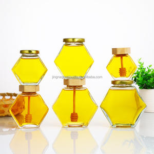 Lindo Tarro de Vidrio para Miel con Tapa de Madera - Product Image 5