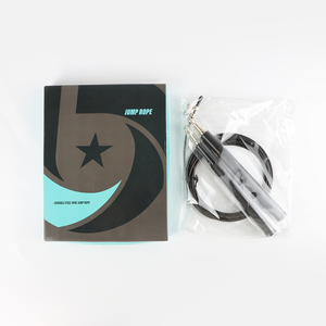 <span class=keywords><strong>Corde</strong></span> <span class=keywords><strong>à</strong></span> <span class=keywords><strong>sauter</strong></span> haute performance avec câble en acier de 2,5 mm, poignée en aluminium, réglable jusqu'<span class=keywords><strong>à</strong></span> 3 m, équipement de fitness et d'entraînement sportif unisexe de haute qualité - Product Image 3