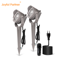 Lampe de paysage de projecteur LED décorative à gradation extérieure en aluminium durable et de haute qualité IP65 12V DC 3W 6W 9W