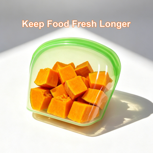 <span class=keywords><strong>Bolsa</strong></span> de Silicona Hermética para Almacenamiento de Alimentos, Apilable, Apta para Lavavajillas, Ecológica - Product Image 4