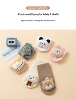 Chaussettes bébé en coton de haute qualité, antidérapantes avec semelles en caoutchouc, personnalisables pour tout-petits – Offre Spéciale