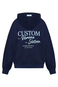 Sweat à capuche blanc oversize pour femme avec fermeture éclair, motif religieux Sacré-Cœur chrétien, style streetwear, vente en gros - Product Image 2