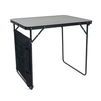 Fabricants de tables pliantes portables d'extérieur de haute qualité et tables pliantes d'extérieur de haute qualité avec poche latérale