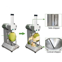 Machine à éplucher la noix de coco verte jeune machine à éplucher la noix de coco