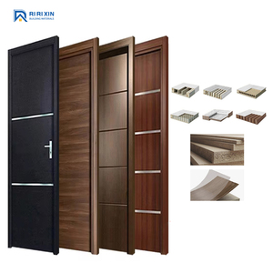 Puerta <span class=keywords><strong>de</strong></span> Dormitorio Moderna <span class=keywords><strong>de</strong></span> Madera Sólida para Interiores <span class=keywords><strong>de</strong></span> Apartamentos - Product Image 1