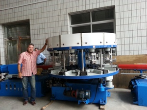 Tự Động 24 Trạm Giản Dị Giày Nhựa PVC TPR Duy Nhất Phun Trực Tiếp DIP Trên Kéo Dài Máy Ép - Product Image 6