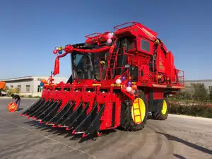 410 Kw Power Cotton Harvester Agricultural Machine Cotton Picker With 6 Rows