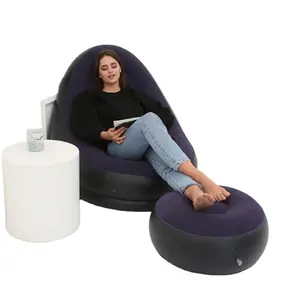 고품질 두꺼운 PVC 풍선 거실 게으른 의자 소파 성인 또는 Chidren