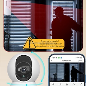 Tuya IOT WIFI <b>Security</b> Alarm System With Door Sensor PIR Detector Network Camera System App Control Home Alarm <b>Security</b> System - Product Image 4