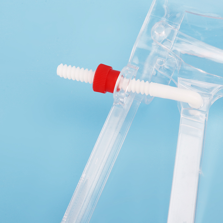 Especulo vaginal desechable médico de ginecología Ce e Iso con tornillo lateral de plástico