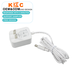 KUNCAN 5V 1A 3A Type C <b>USB</b> Power Supply Adapter US Plug 120V AC Braided PVC Jacket for Security Camera - Product Image 2