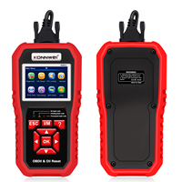 Lector de Códigos OBD2 para Automóviles KONNWEI KW851 y Herramienta de Diagnóstico con Reinicio de Luz de Servicio de Aceite de 12 V para Escáner con Actualización en Línea