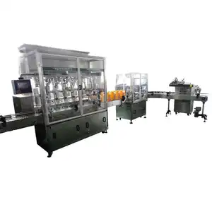 Full Automatic Lubricant Oil Filling Machine Engine Oil Product Package Line Oil Liquid Filling Machine Liquid