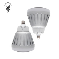 Douille de lampe E27 E40 B22 Dissipation thermique efficace Bon matériau en aluminium Ampoule LED haute puissance 50W