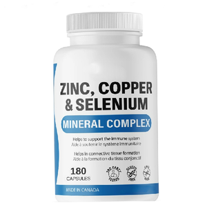 Suplemento de equilibrio hormonal óptimo de bióticos OEM, minerales de soporte endocrino de rubidio glandular porcino de cobre y selenio de <span class=keywords><strong>zinc</strong></span> para - Product Image 1