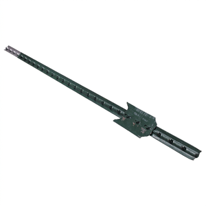 Poste en T con Recubrimiento en Polvo Verde a Precio de Fábrica para Soporte de Cercas Agrícolas de 8 pies, 7 pies y 6 pies - Product Image 1