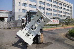 Penjepit Gulungan Kertas Hidrolik Liandong untuk Forklift, 360 °   Pengangkat Gulungan Kertas Berputar dengan Kunci Hidrolik Dua Arah untuk Keamanan - Product Image 4