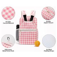Sac à dos de sport multifonctionnel imperméable grande capacité pour raquettes de pickleball et de tennis, personnalisé en usine