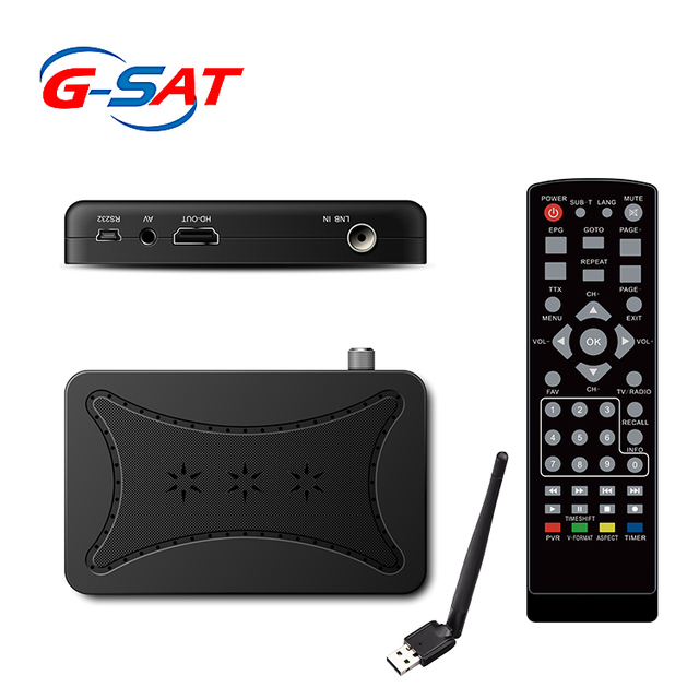 HD Digital Set-Top Box with WIFI Dongle DVB-T2 TV Tuner Decoder Receiver New Satellite Receiver for New Server