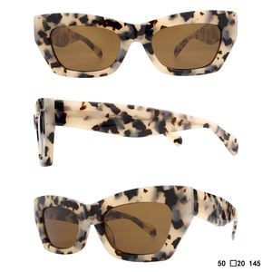 Phụ Nữ Cat mắt màu sắc phù hợp với bio-acetate Khung kính mát hợp thời trang nhựa UV chống Sun <span class=keywords><strong>Glasses</strong></span> biểu tượng tùy chỉnh Shades Kính - Product Image 6