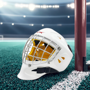 Casque de gardien de but double usage (hockey sur glace et football américain) – Protection sportive portable en ABS pour joueurs de hockey sur glace et de football américain – Matériau EVA – Vente en gros - Product Image 5