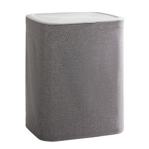 Nouveau panier à linge 2024 avec couvercle et séparation pour le tri des vêtements - Product Image 2