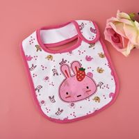 Bavoirs jetables imperméables pour bébés et tout-petits, imprimés, pour l'exportation, en stock