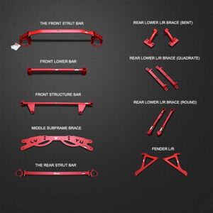 Vordere Federbeinstütze für Toyota Reiz Fahrgestell Aufhängungsstruktur Verstrebung Auto-Kotflügel Hintere Federbeinstütze - Product Image 6