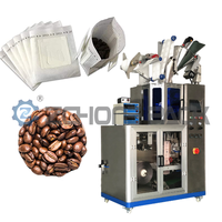Machine à sachet de thé Triangle/joint latéral non tissé/sac en maille fleur thé épices café Machine d'emballage