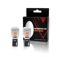 Ampoule LED de recul automobile T15 W16W Blanc Ambre Rouge, Ampoule LED de voiture T10 W5W T16 Ambre Blanc Canbus sans erreur CSP 5530, Feu de recul LED