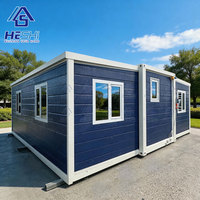 Casa Contenedor Prefabricada de Lujo, Diseño Llave en Mano, Expandible, de 20 y 30 Pies, con 3 Dormitorios