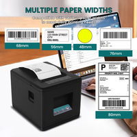 Printer POS Thermal Mini Portabel 3 Inci Ukuran Kertas 72mm USB LAN WiFi Stok Tersedia