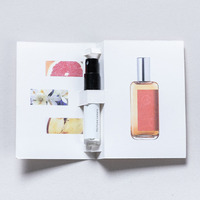 Flacons atomiseurs d'échantillons de parfum en verre personnalisables de 2 ml et 3 ml avec carte en papier imprimée