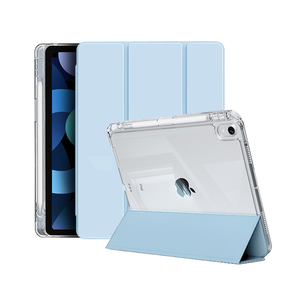 Funda Protectora Inteligente de PU de 8.3 Pulgadas con Ranura para Lápiz Transparente y Soporte Tríptico (<span class=keywords><strong>2</strong></span> Ángulos) para <span class=keywords><strong>iPad</strong></span> <span class=keywords><strong>Mini</strong></span> 6/7 - Product Image 1