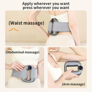 Masajeador corporal eléctrico portátil multifunción recargable, producto de masaje de Fascia relajante, cinturón masajeador muscular de mano - Product Image 4