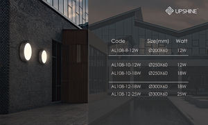 ไฟเพดาน Upshine IP65 IK10 ปรับความสว่างได้ วัสดุทนไฟ พร้อมชุดอุปกรณ์ฉุกเฉิน |   เซ็นเซอร์ปรับได้, 3CCT, กำลังไฟ - Product Image 6