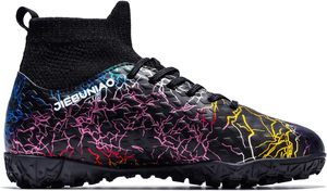 Alekaor - <span class=keywords><strong>Botas</strong></span> de Fútbol para Niños, Unisex, AG FG, Parte Superior de PU, Suela Exterior, Zapatos Deportivos para Exteriores - Product Image 4