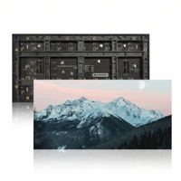 Module d'affichage LED intérieur 320*160mm, prix de gros usine, P1.25 P1.53 P1.86 P2 P3 P4 P2.5, garantie 3 ans, 3500-4000cd/m²