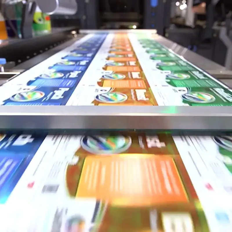 Digital Printing Packaging Film Roll Custom Plastic Aluminum Foil Laminated Sealable Food bar Packing Wrapper No Minimum Order